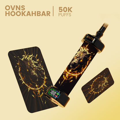 ONVS HOOKHBAR 50000 Puffs Disposable Vape Wholesale-1400mAh battery,40ml E-liquid,Multiple Nicotine 7 Flavors