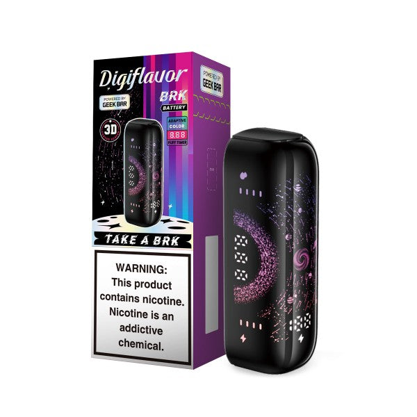 Digiflavor BRK 20k Puff Pod System by Geek Bar (Battery sold separately)***