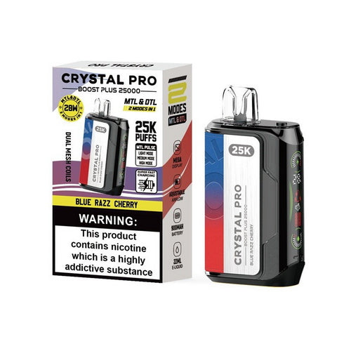 Crystal Pro Boost Plus 25K 25000 Vape