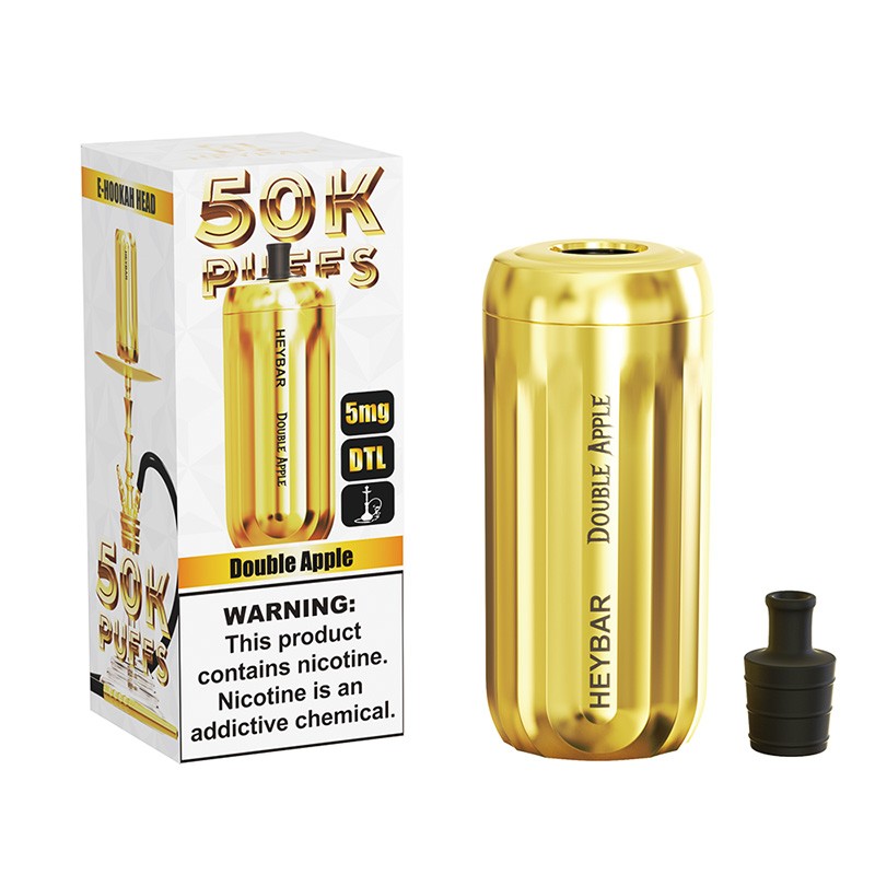 Heybar E-Hookah 50K Disposable Vape 0.5%