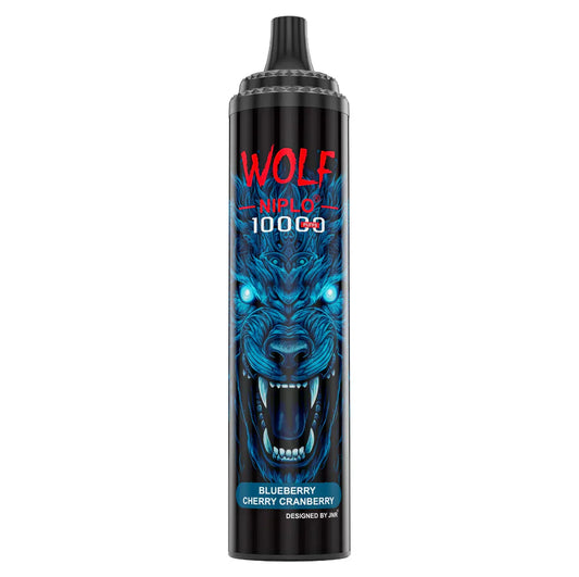 JNR Wolf 5% Disposable 10000 Puffs Available 19 Flavors
