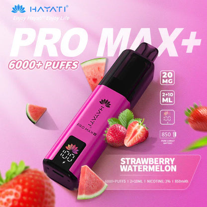 Hayati Pro Max+ 6000 Puffs Disposable Vape