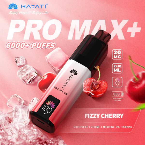 Hayati Pro Max+ 6000 Puffs Disposable Vape