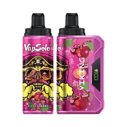 VapSolo Viking 12K Puffs Disposable Vape | Ajustable Airflow,LCD Display,Type-C port