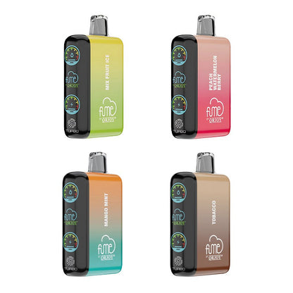 Fume Prime Zero 20K Zero Nicotine Disposable Vape 21ml 0%