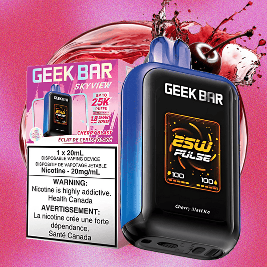 Geek Bar Skyview 25K Disposable Vape -Cherry Blast
