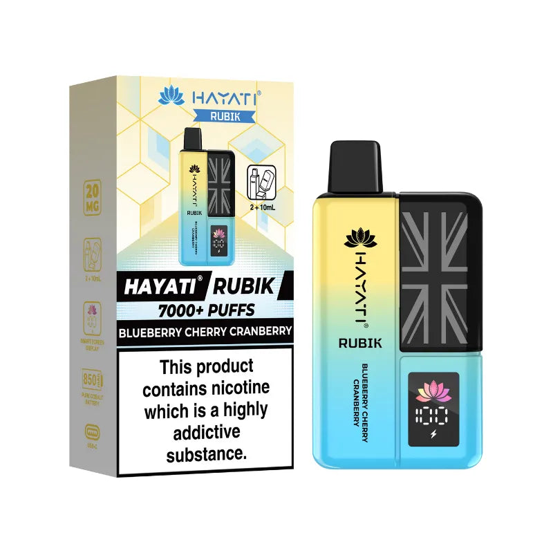Hayati Rubik 7000 Prefilled Vape Kit