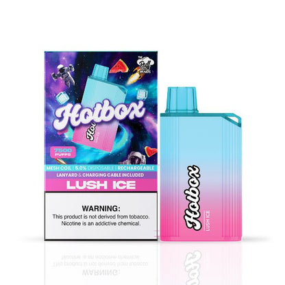 Puff HotBox 7500 Puffs Disposable Vape 16mL 5 Pack