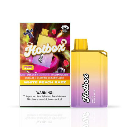 Puff HotBox 7500 Puffs Disposable Vape 16mL 5 Pack