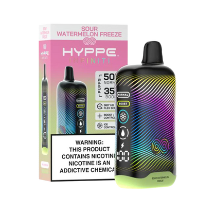 Hyppe Infiniti 50000 Puffs Disposable Vape