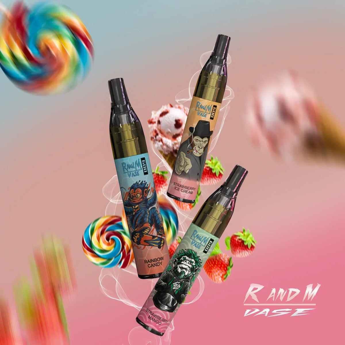 RandM Vase (Tornado) 600 Puffs Disposable Vape - £0.99 | UK Vape Deals