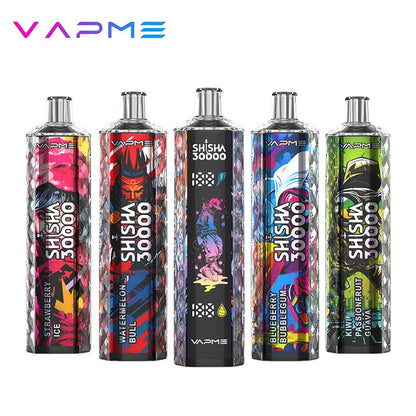 VAPME SHISHA 30000 puffs Disposable Vape Device 36ml Liquid 800mah