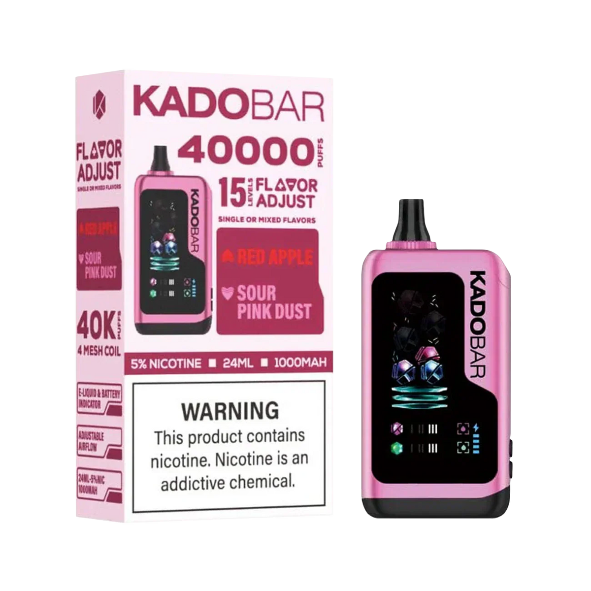 Kado Bar Flavor Adjust 40000 Disposable