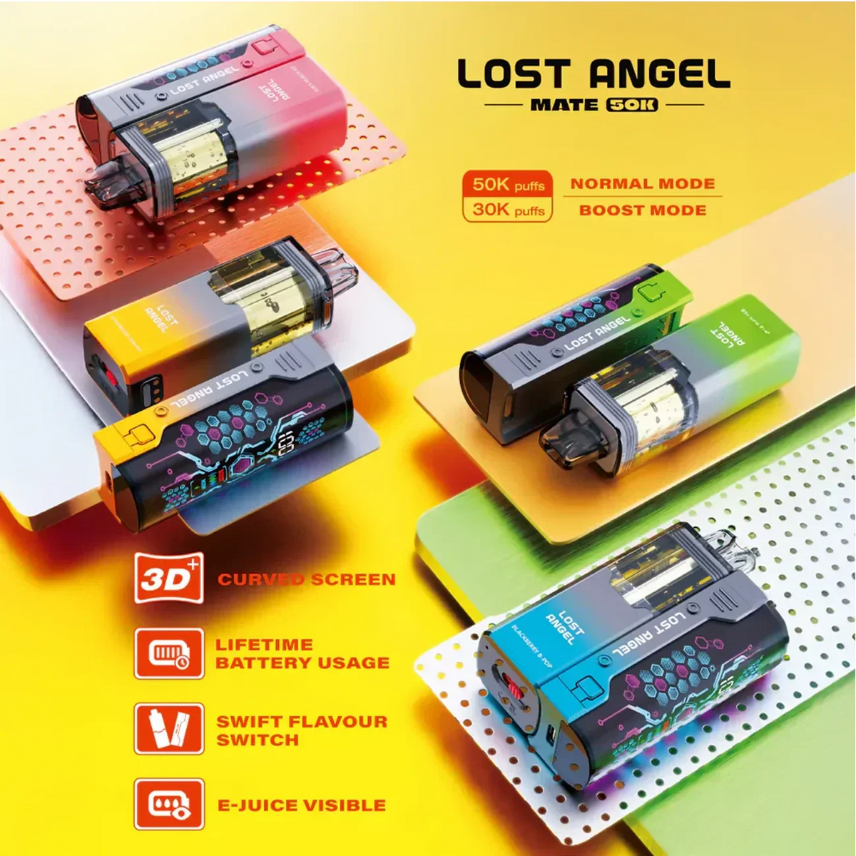 Lost Angel Mate 50K (kit) Disposable