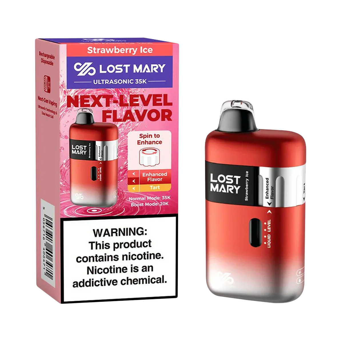 Lost Mary Ultrasonic 35k Disposable