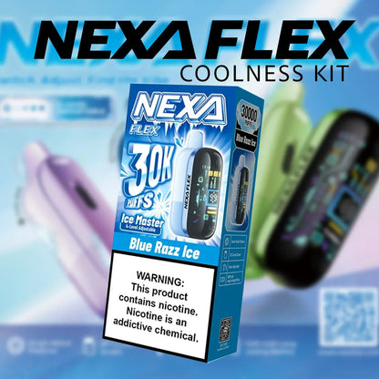 Nexa Flex 30k Puffs KIT Disposable Vape - Coolness Edition