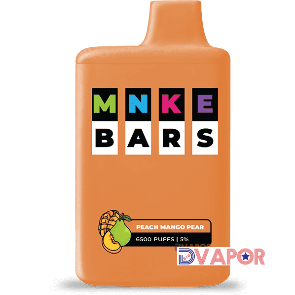 CLEARANCE (Non-Refundable) MNKE Bar 16ml 6500 Puff 5% Rechargeable Disposable Vape
