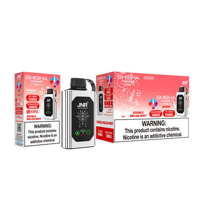 JNR Shisha Hookah Box 30000Puffs Disposable Vape 25ml 1000mAh 15 Flavors