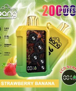 Bang 20000 Puffs Vape 20K Disposable Vape Pen E Cigarette Prefilled 25ml 500mAh Disposable Vape 12 Flavors