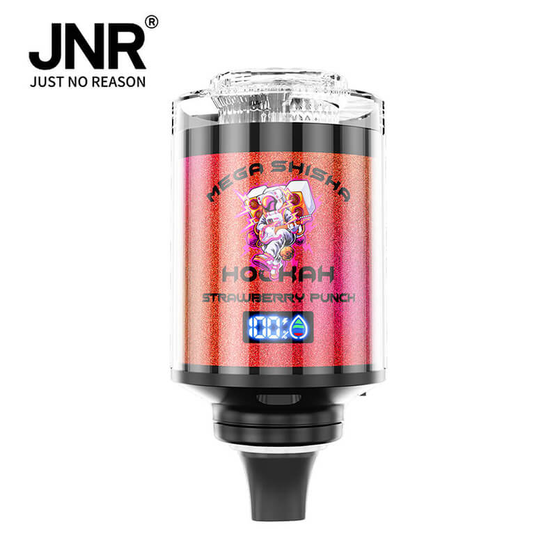 JNR Mega Shisha Hookah 100000 Puffs 100K Disposable Vape Pen E Cigarette Prefilled 60ml 2200mAh