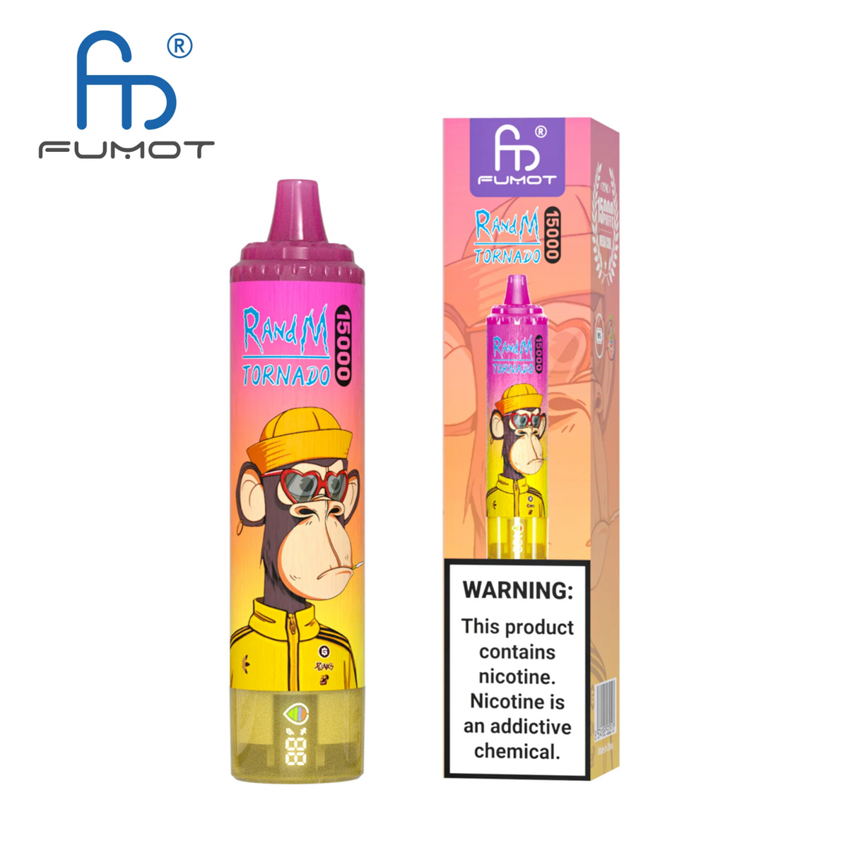 Randm Tornado 15000 Puffs Disposable Vape  25ml 850mah 41 Flavors