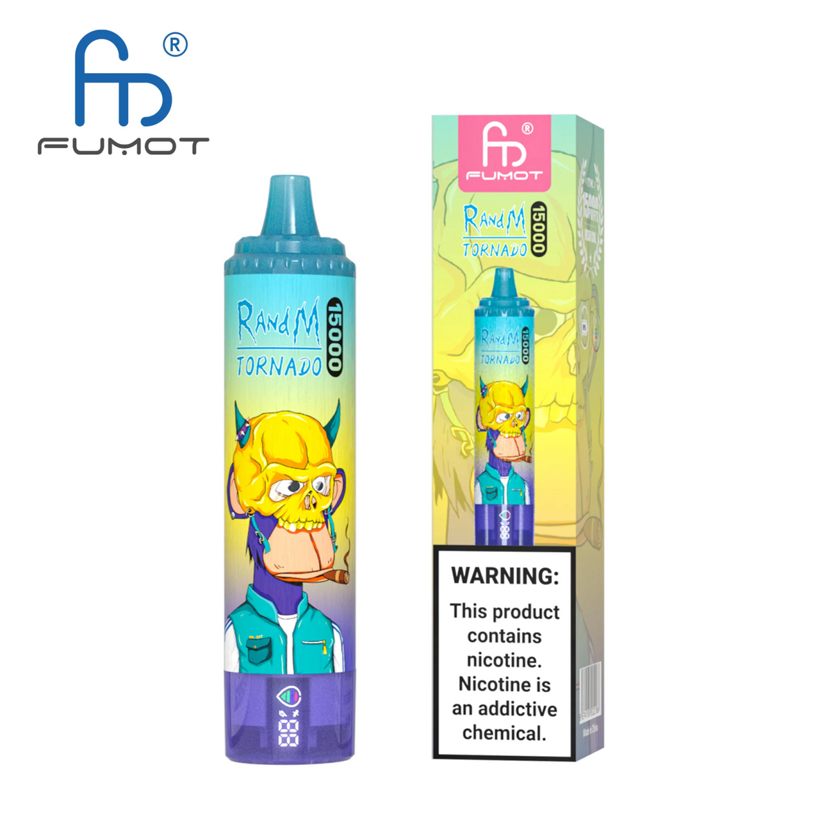 Randm Tornado 15000 Puffs Disposable Vape  25ml 850mah 41 Flavors