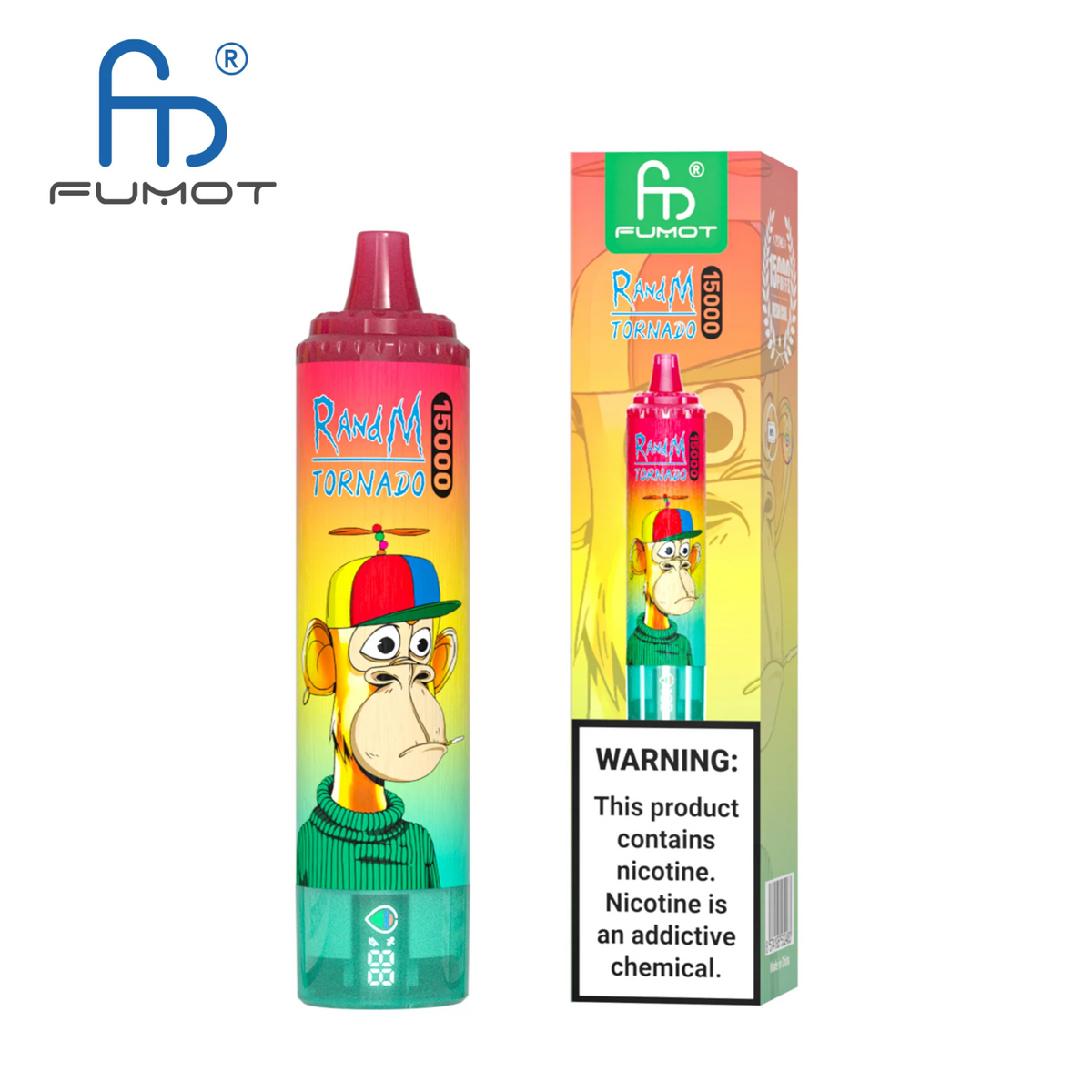 Randm Tornado 15000 Puffs Disposable Vape  25ml 850mah 41 Flavors