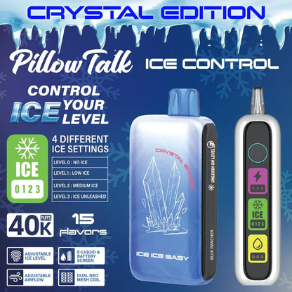 Pillow Talk Ice Control IC40000 Disposable Vape - Crystal Edition