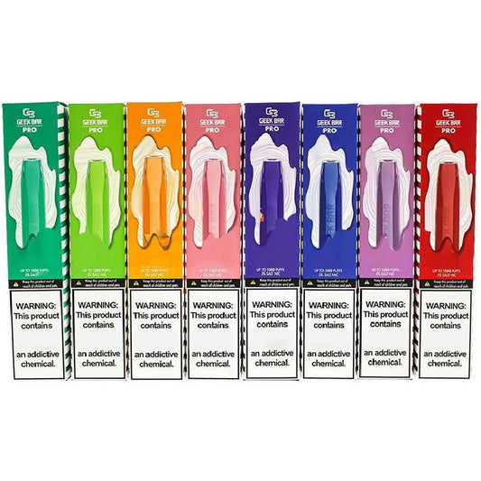Geek Bar Pro 1500 puff Disposable Pen 20mg 850mAh battery USA Top Seller