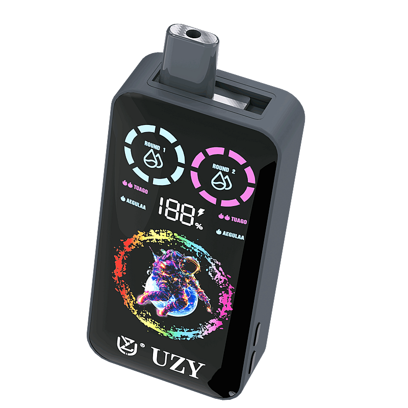 UZY Tornado 30000 30K Puffs :Dual Flavors Disposable Vape with Smart Screen