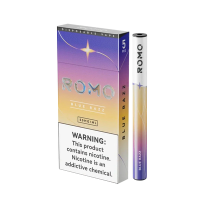Romo 200 Puffs Disposable Vape 5PK