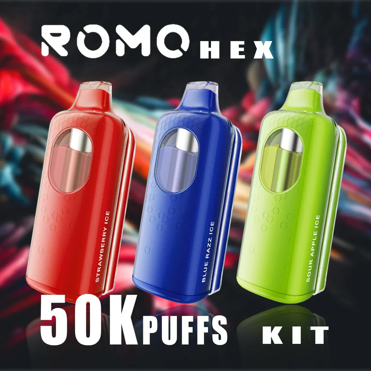 Romo Hex 50K Puffs Kit Disposable Vape