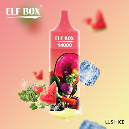 ELF BOX 14000 Puffs 0% 2% 5% Nicotine Rechargeable Disposable Pod