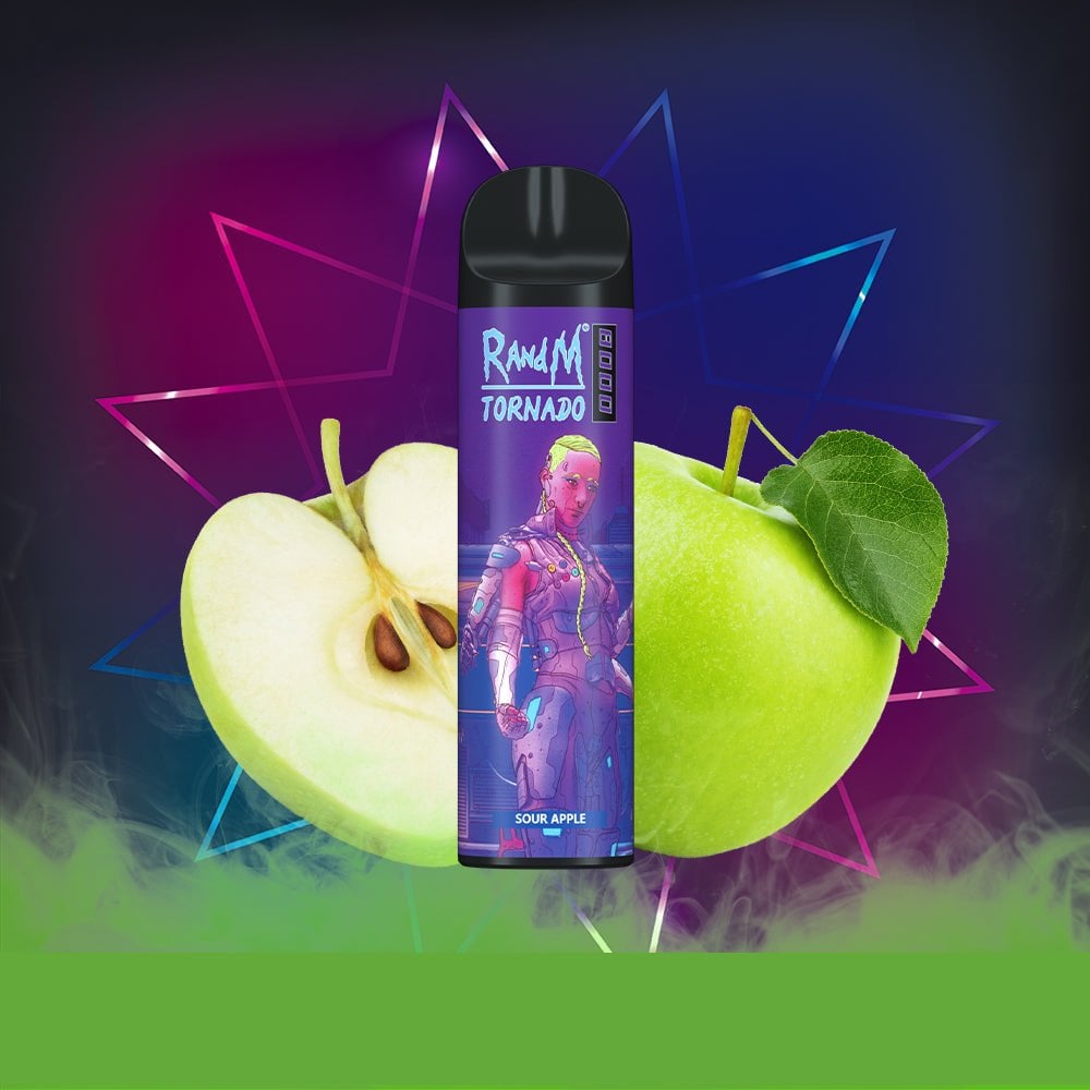 RandM Tornado 8000 Puffs Disposable Vape Authentic E Cigarette