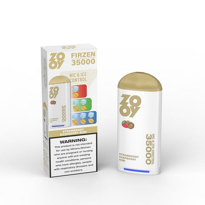 ZOOY FIRZEN 35000 Puffs Nic&Ice Control Disposable Vape 550mAh battery  10 Flavor Options