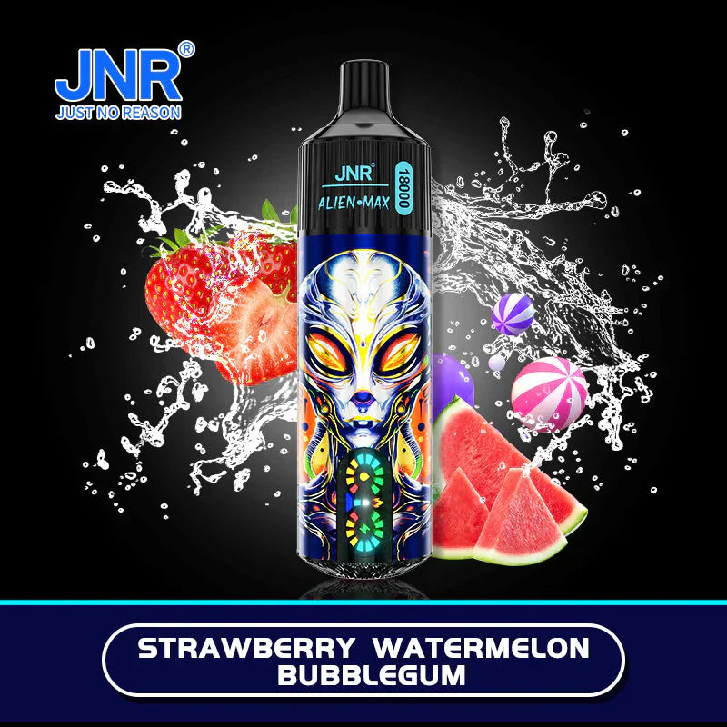 JNR Alien Max 18000 Puffs Disposable Vape (Box of 10) 21 FLAVORS